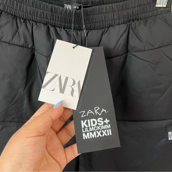 🩷 Zara - Kids, Alastair Mckimm, Snow Pants Limited Edition - Black. Size: M. NWT - Picture 4 of 12